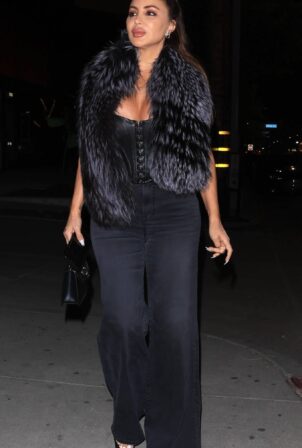 Larsa Pippen - Stepping out to dinner in West Hollywood