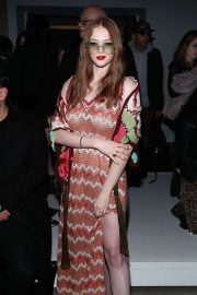 Larsen Thompson - Anna Sui Fashion Show 2020 at New York Fashion Week