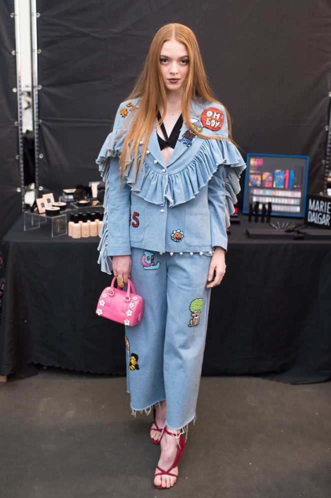 Larsen Thompson - Laurence and Chico Show at 2017 NYFW in New Yok