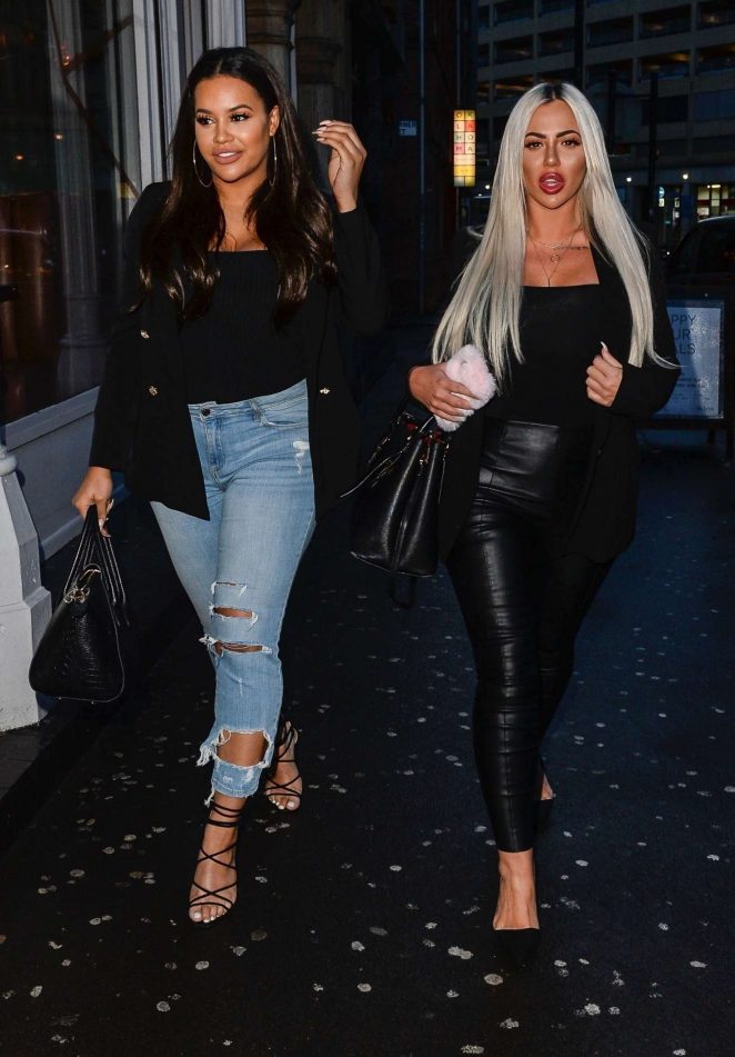 Lateysha Grace and Holly Hagan at Northern Quarters Walrus in Manchester