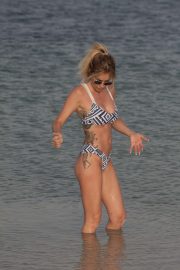 Laura Anderson in Bikini on holiday in Dubai