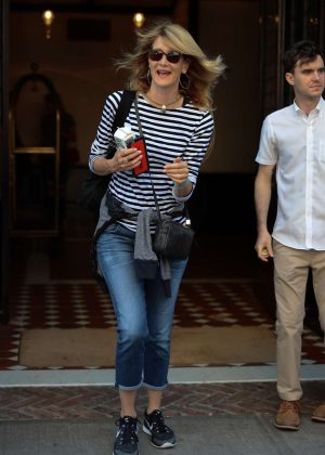Laura Dern Leaving her hotel in New York