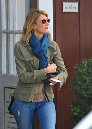 Laura Dern out in Brentwood