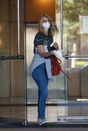 Laura Dern - Seen after a dentist appointment in Santa Monica