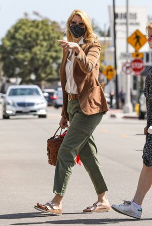Laura Dern - Shopping candids with a friend in Pacific Palisades