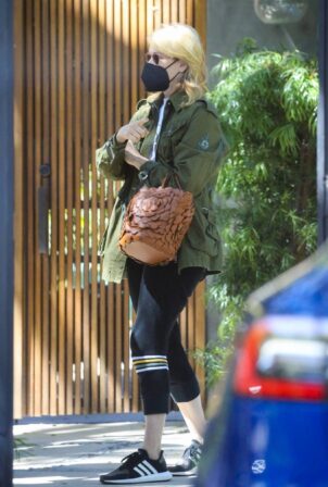 Laura Dern - Spotted at her home in Santa Monica