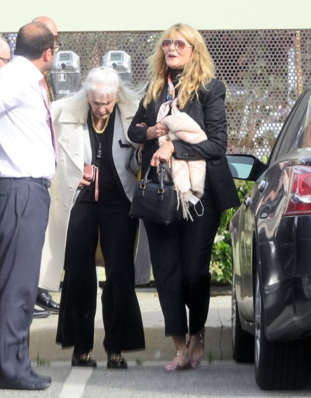Laura Dern - With Diane Ladd Seen on Los Angeles
