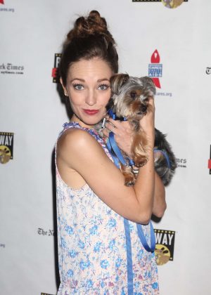 Laura Osnes - 19th Annual Broadway Barks Animal Adoption Event in NY