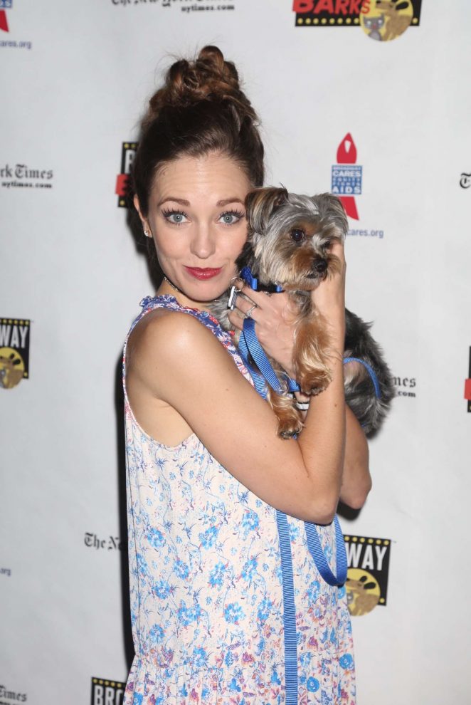 Laura Osnes - 19th Annual Broadway Barks Animal Adoption Event in NY