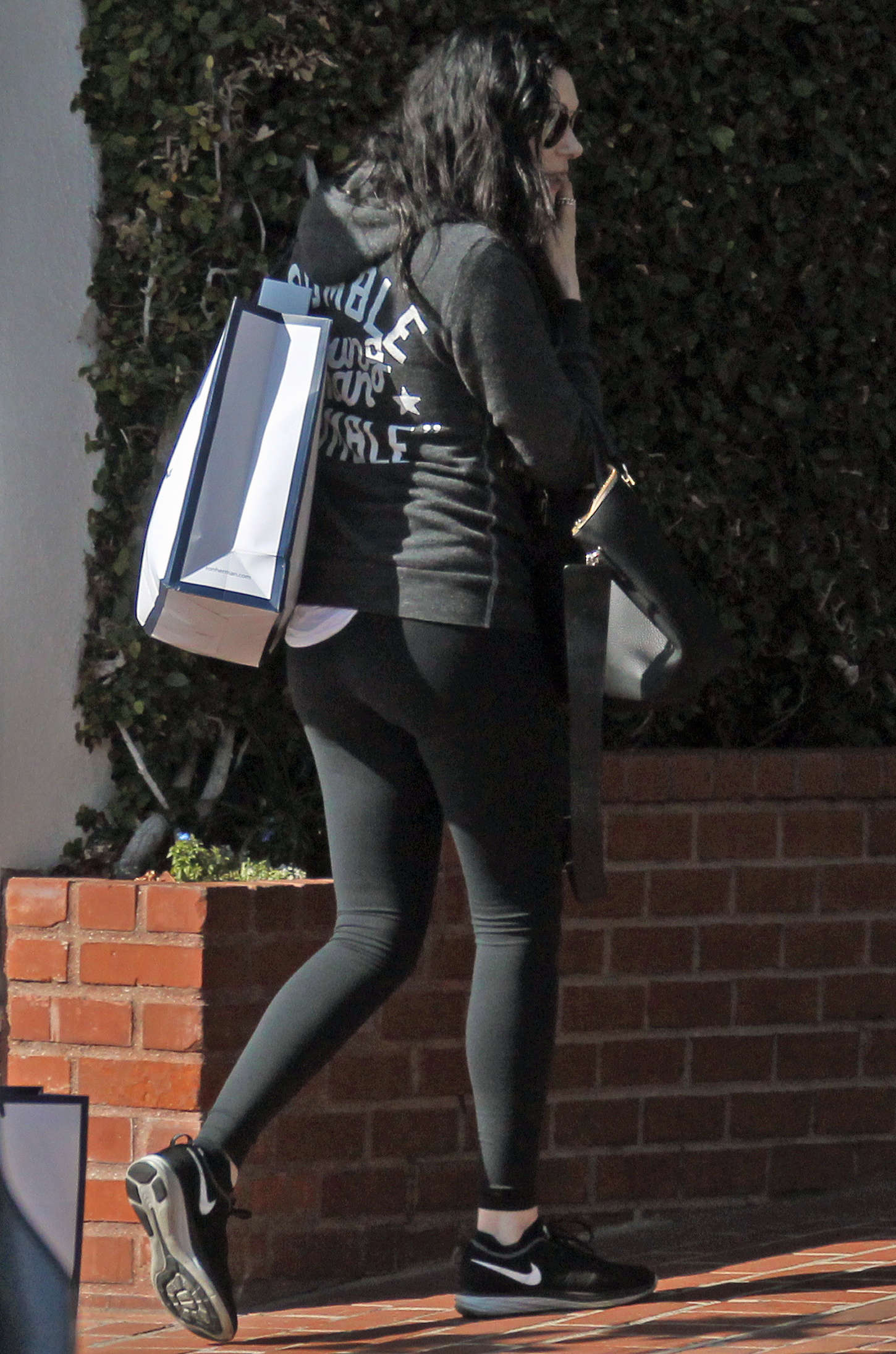 Laura Prepon in Tights Out and about in LA. 