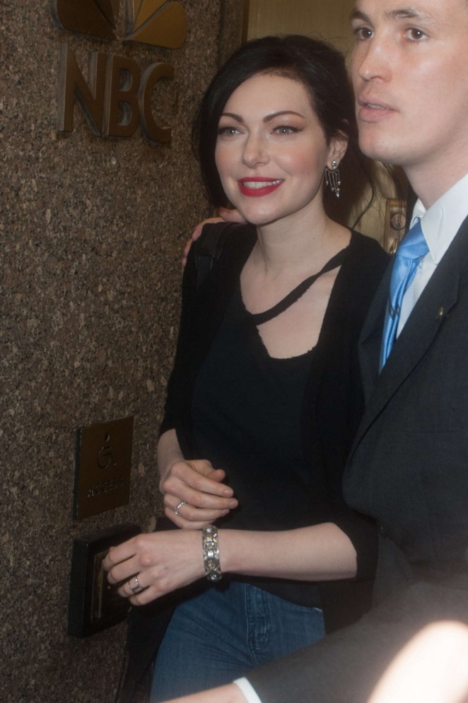 Laura Prepon - Leaving a 'Late Night with Seth Meyers' in NYC