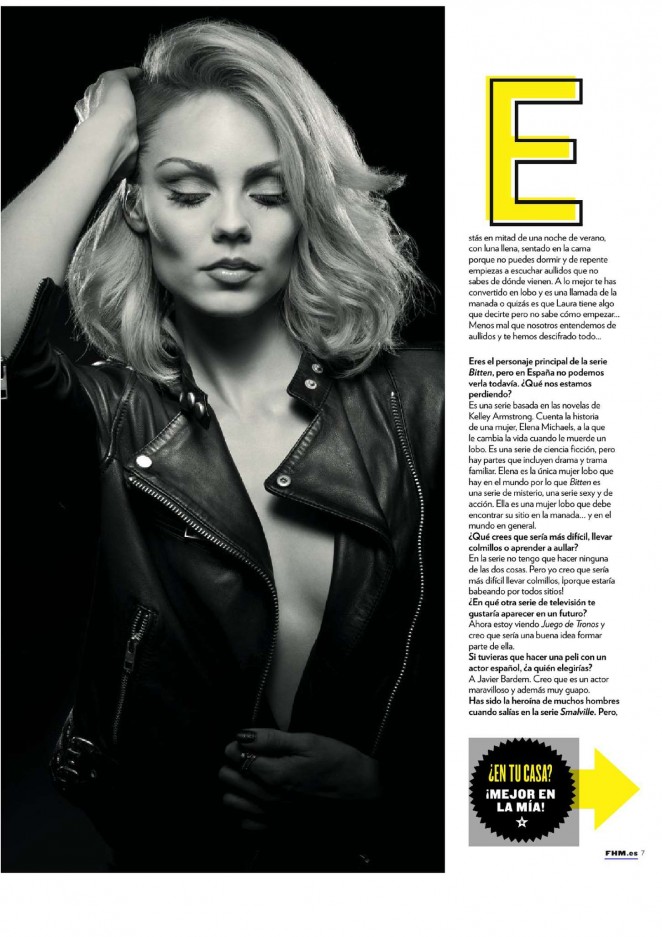 Laura Vandervoort - FHM Spain Magazine (May 2015)