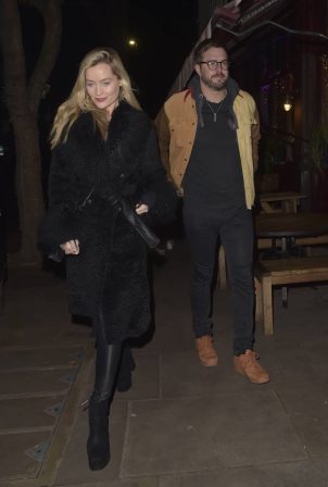 Laura Whitmnore - Attending Children with Cancer Christmas Quiz at The Kings Arms in London