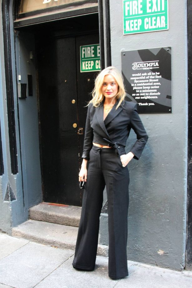 Laura Whitmore - Arrives for a charity gig 'Rock Against Homelessness' - Ireland