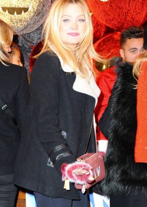 Laura Whitmore at Hyde Park Winter Wonderland in London