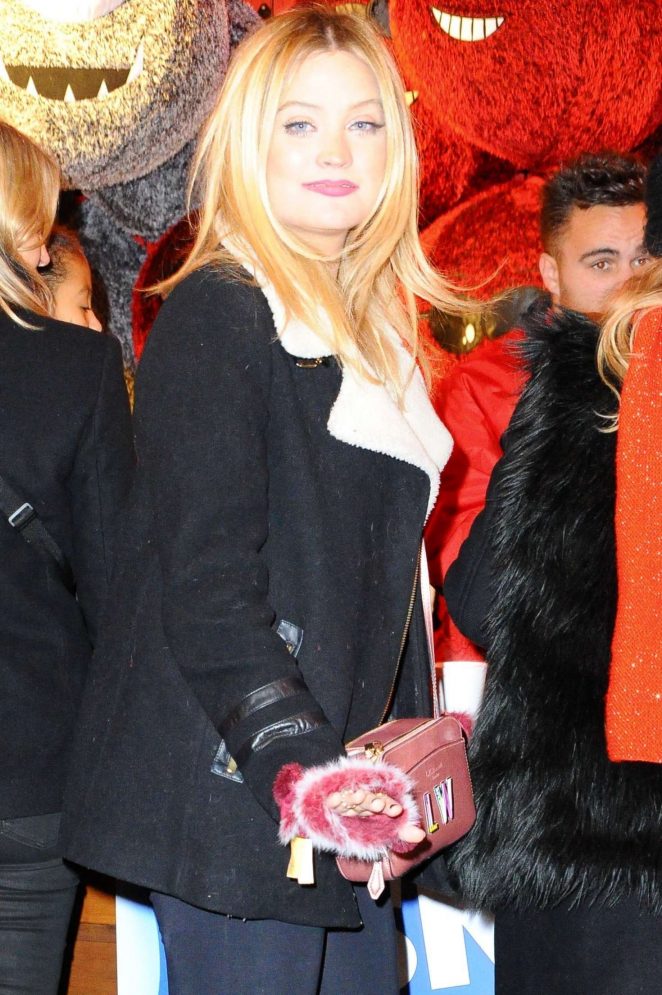 Laura Whitmore at Hyde Park Winter Wonderland in London
