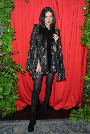 Laura Whitmore - In a Halloween costume for All Stars cabaret in London