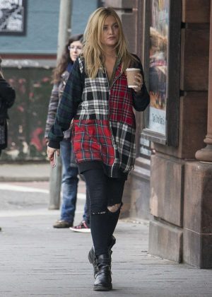 Laura Whitmore out and about in Edinburgh