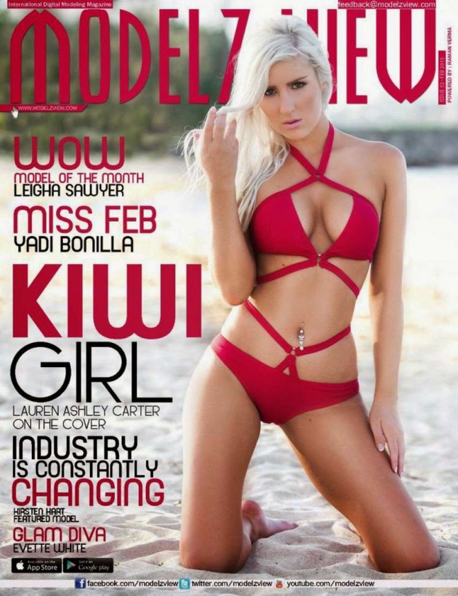 Lauren Ashley Carter - Modelz View Magazine (February 2015)