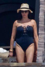 Lauren Silverman in Swimsuit at the pool in Cabo San Lucas
