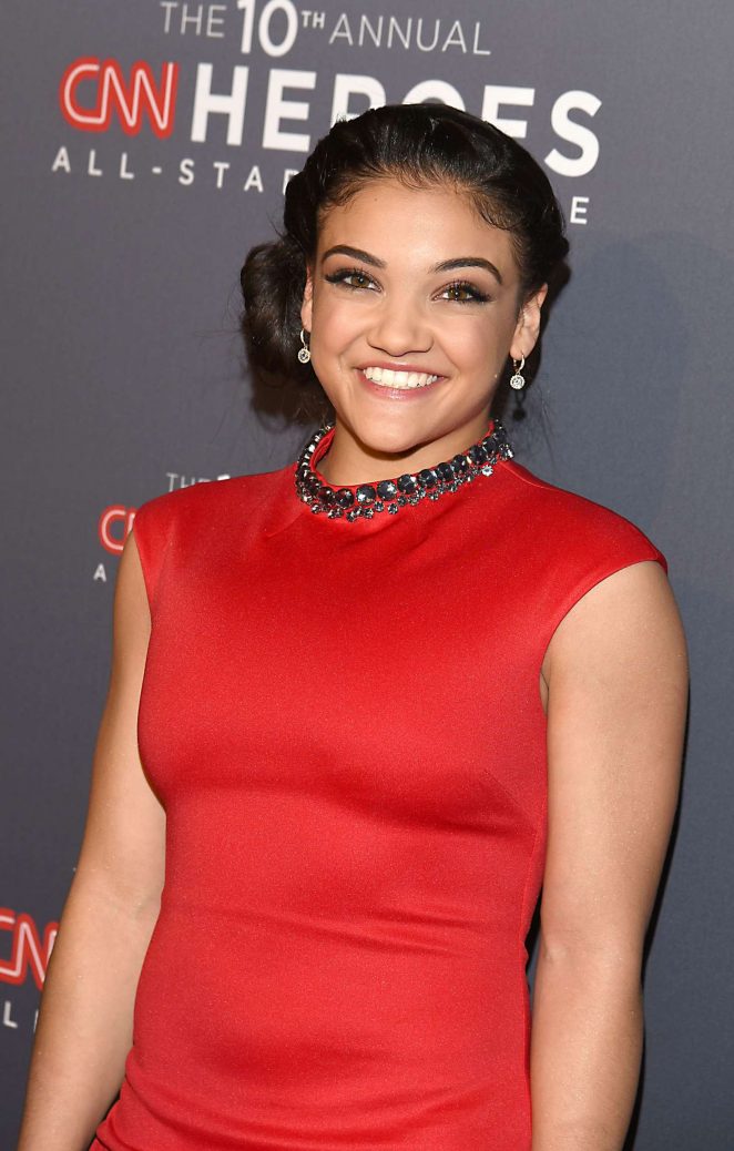 Laurie Hernandez - 10 Annual CNN Heroes: An All-Star Tribute in New York