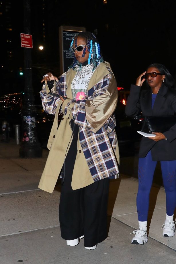 Lauryn Hill - Arrives at the Greenwich hotel in New York