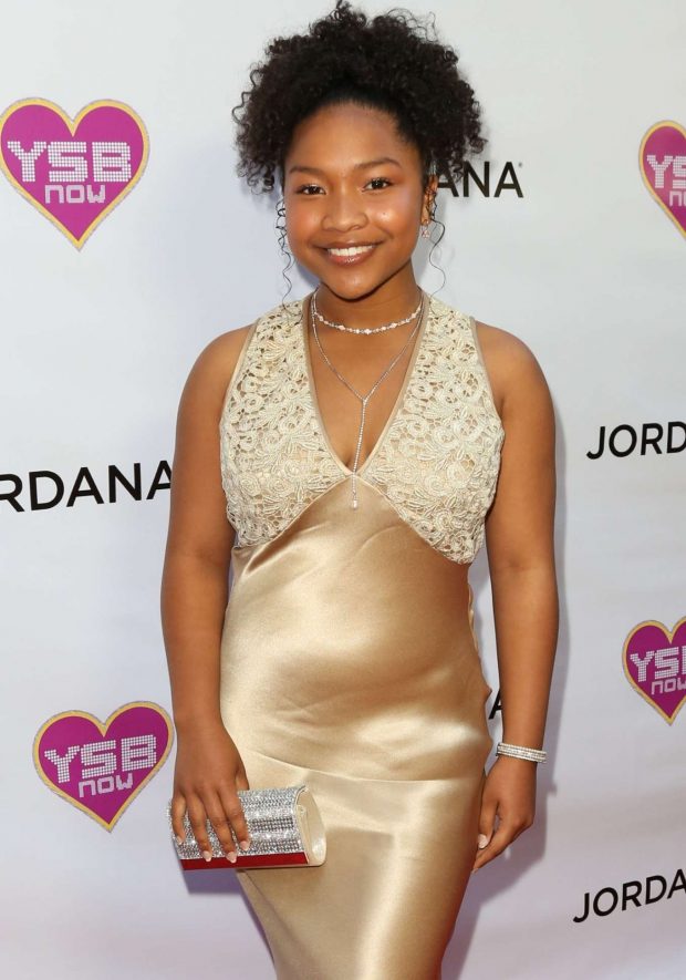 Laya Deleon Hayes - 'Young Hollywood Prom' hosted by YSBnow and Jordana Cosmetics in LA