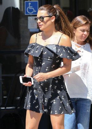 Lea Michele at Joan's on Third in Studio City