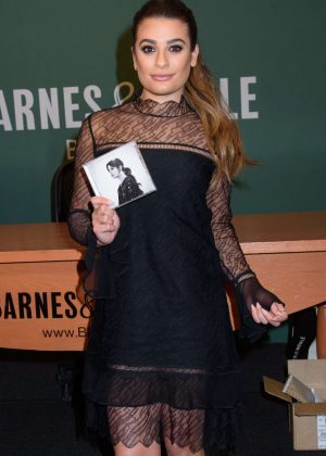 Lea Michele - Autograph Signing at Barnes and Noble in New York