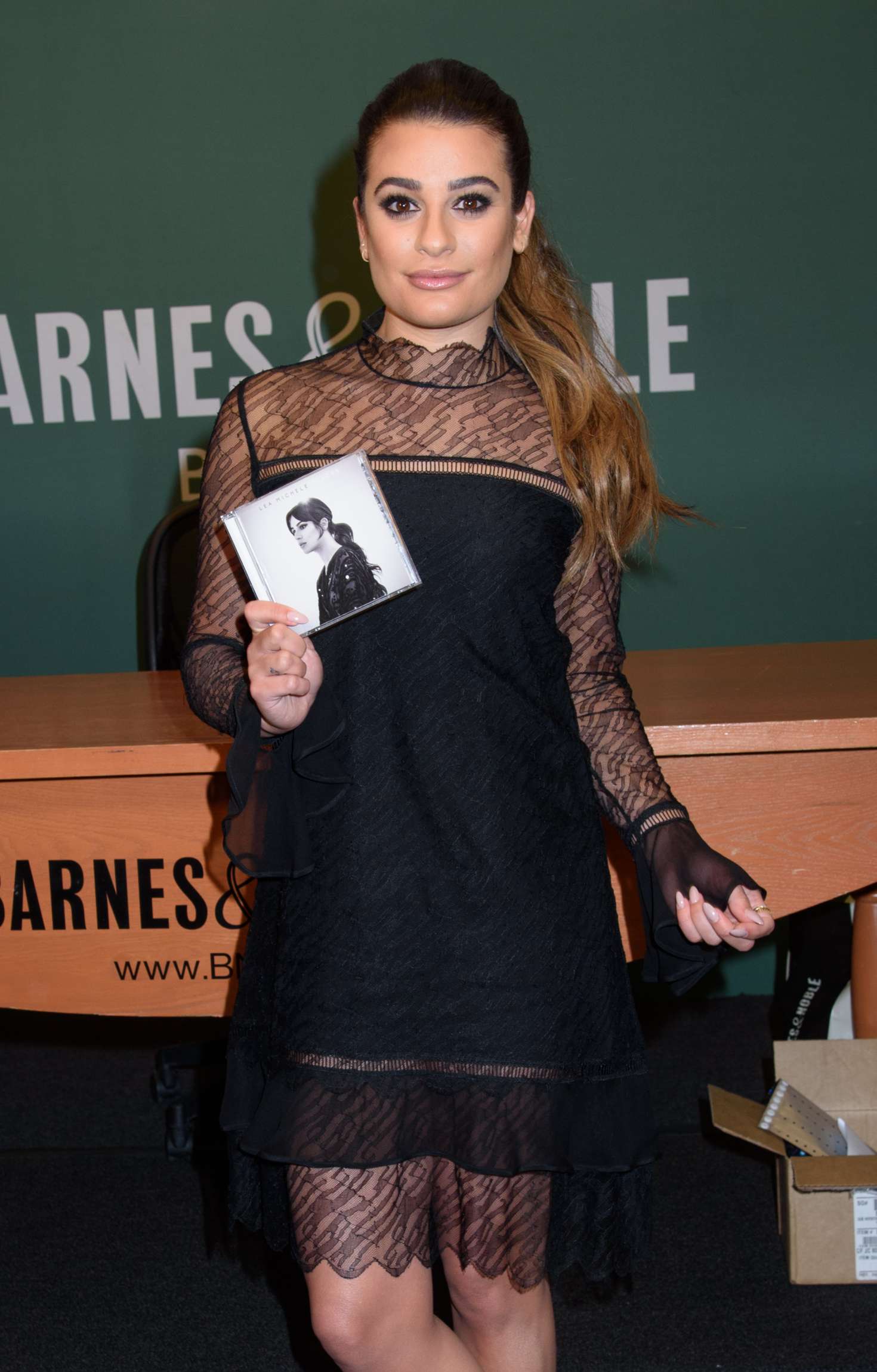 Lea Michele - Autograph Signing at Barnes and Noble in New York