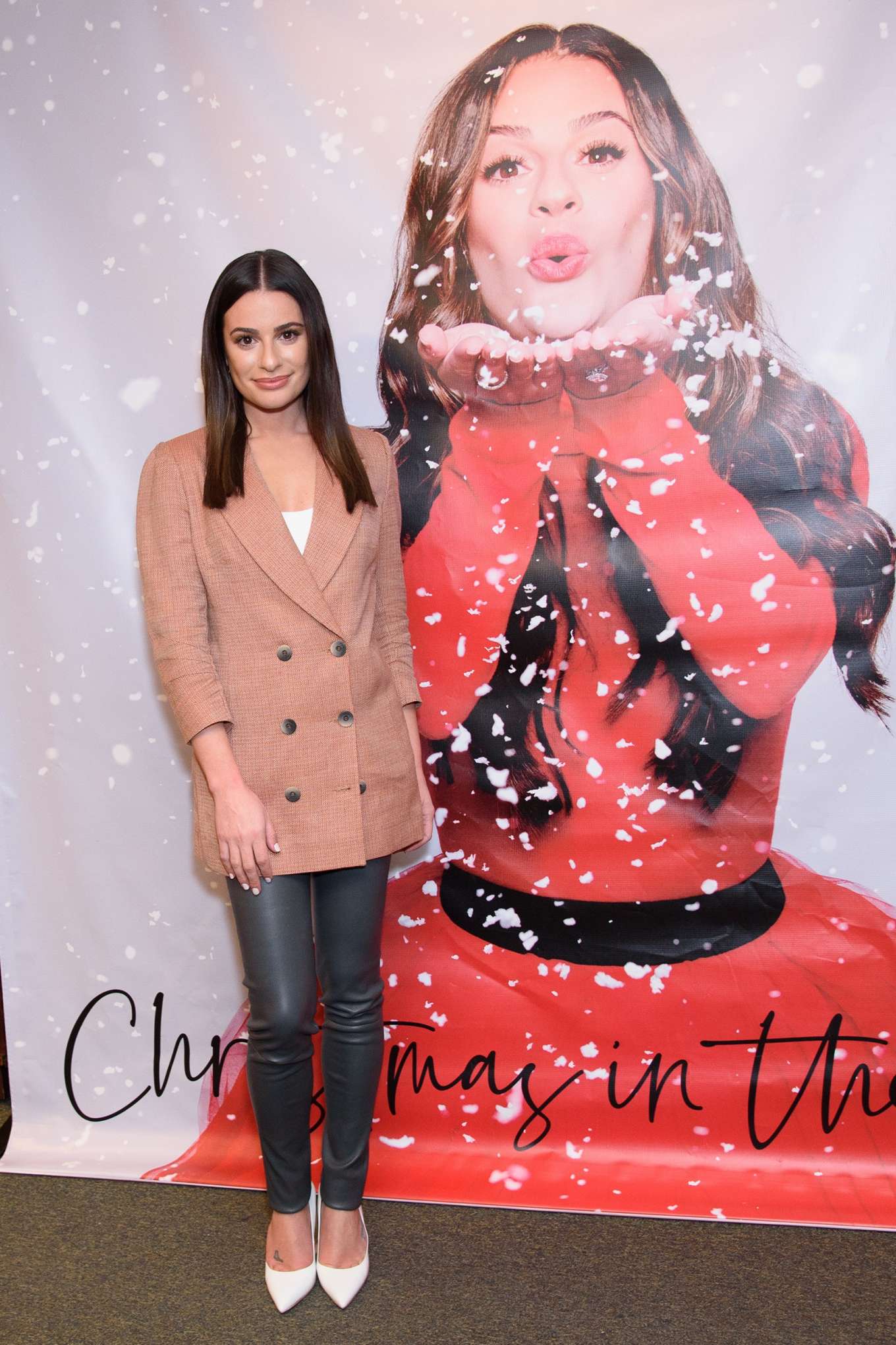 Lea Michele - Christmas In The City CD Launch-08 | GotCeleb
