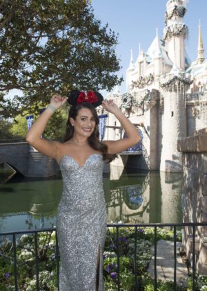 Lea Michele - Disney Parks Magical Christmas Celebration 2017