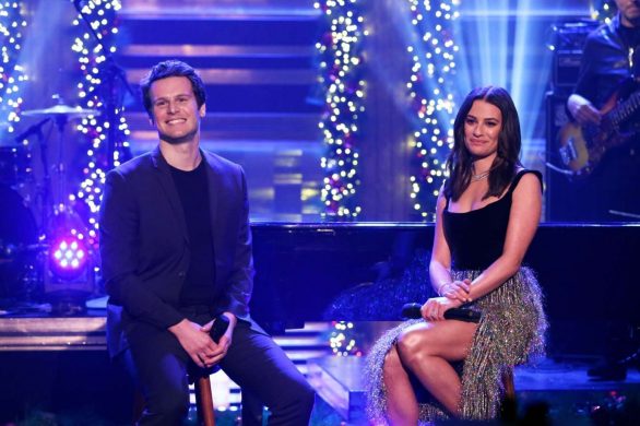 Lea Michele - On 'The Tonight Show Starring Jimmy Fallon' in NYC