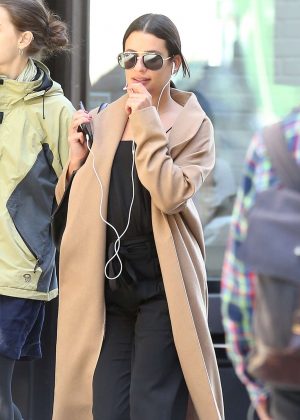 Lea Michele - Out and about in New York City