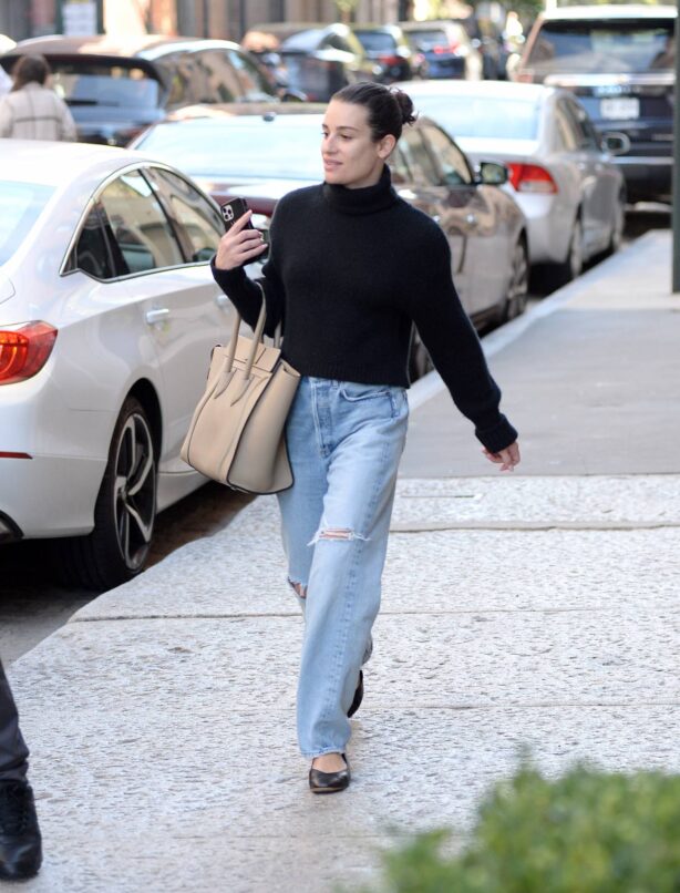 Lea Michele - Out in New York