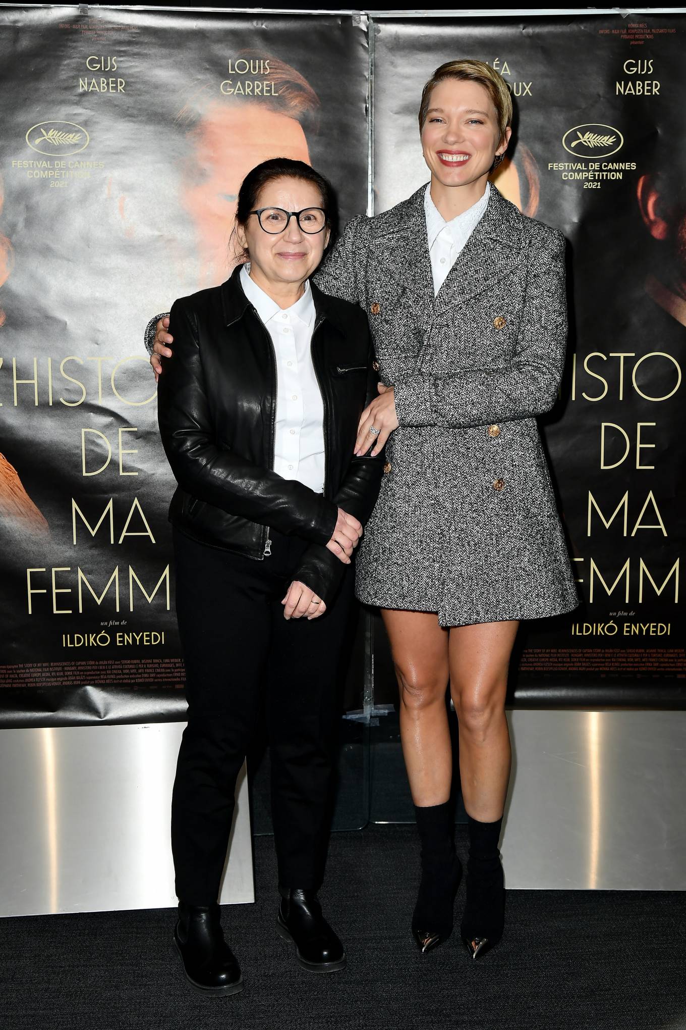 Lea Seydoux - Attends L'Histoire De Ma Femme Premiere held at the UGC Cite Les Halles in Paris