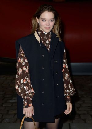 Lea Seydoux - Louis Vuitton Fashion Show in Paris