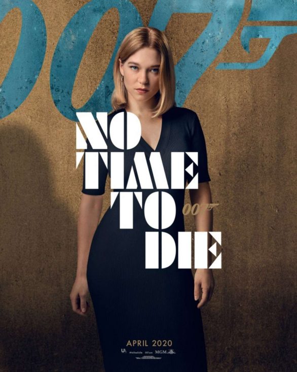 Lea Seydoux - 'No Time to Die' Promotional Poster 2020