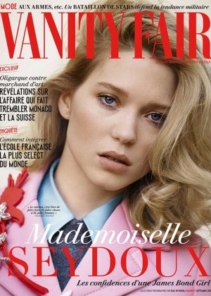 Lea Seydoux - Vanity Fair France Cover (September 2015)