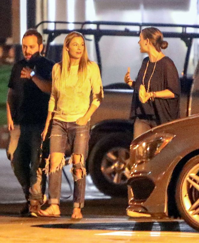 LeAnn Rimes night out in Hollywood
