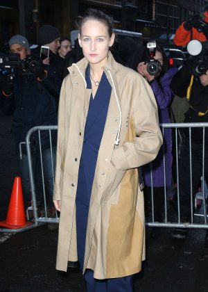 Leelee Sobieski - Arriving at the Calvin Klein Collection Show 2017 in NY