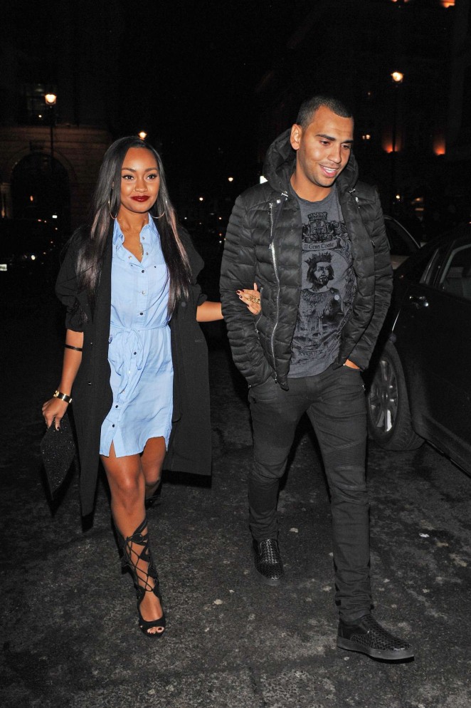 Leigh-Anne Pinnock Night Out at Mahiki in London