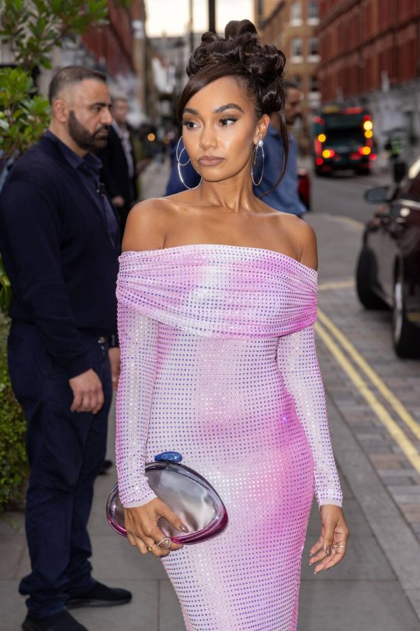 Leigh Anne Pinnock - Was seen at the British Vogue X Party in London