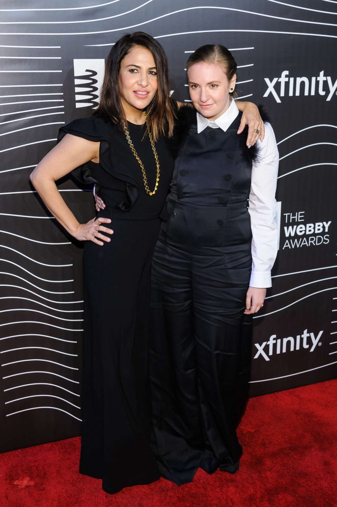 Lena Dunham - 20th Annual Webby Awards in New York