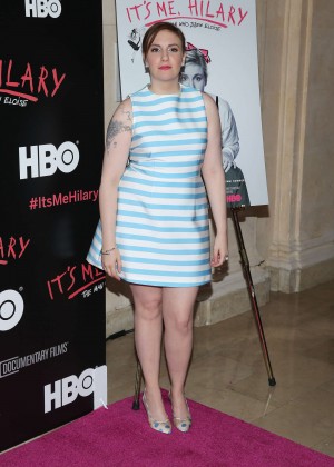Lena Dunham - "It's Me, Hilary: The Man Who Drew Eloise" Screening in NYC