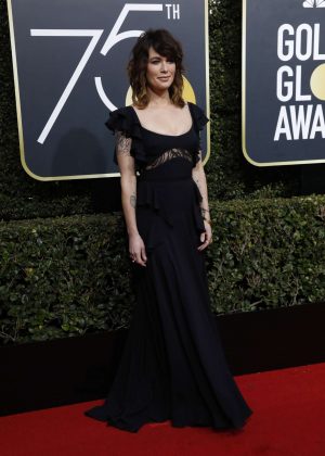Lena Headey - 2018 Golden Globe Awards in Beverly Hills