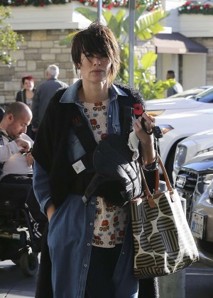 Lena Headey at Pottery Barn Kids in West Hollywood