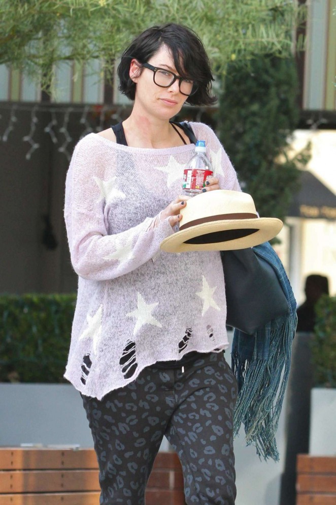 Lena Headey out in Los Angeles