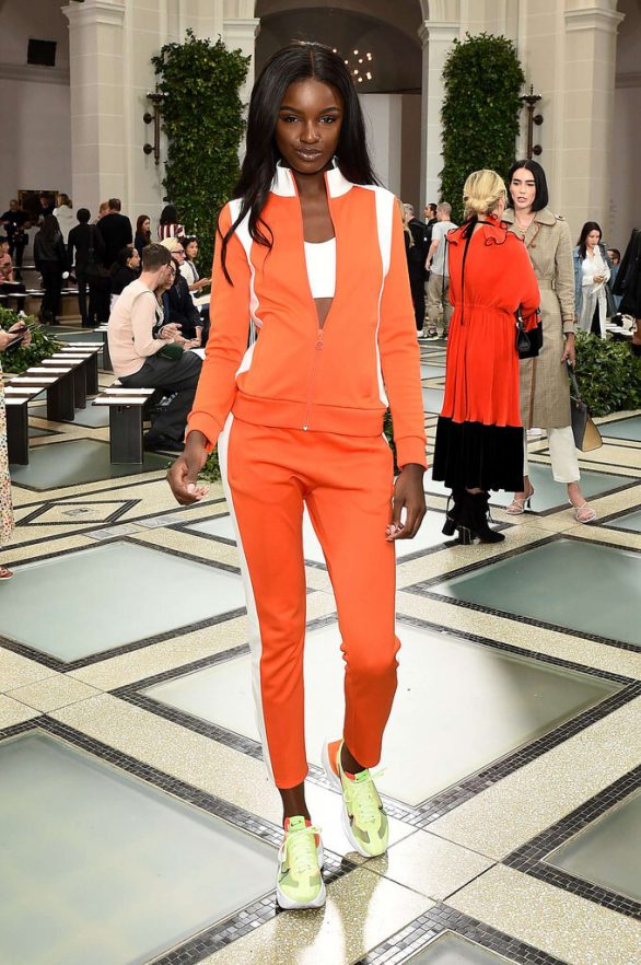 Leomie Anderson - 2019 Tory Burch Fashion Show in NYC