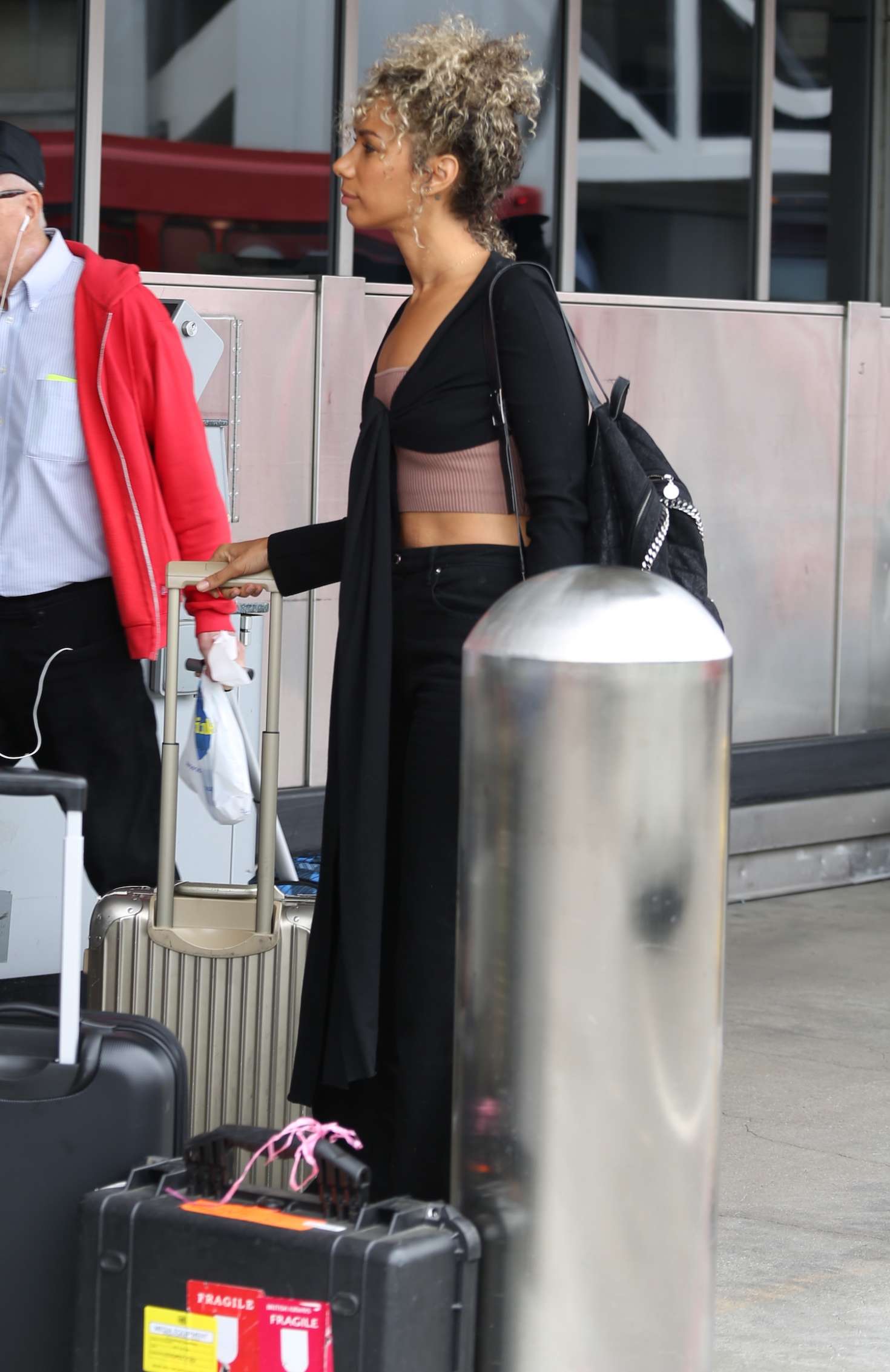 Leona Lewis 2018 : Leona Lewis: Arriving at LAX Airport -06
